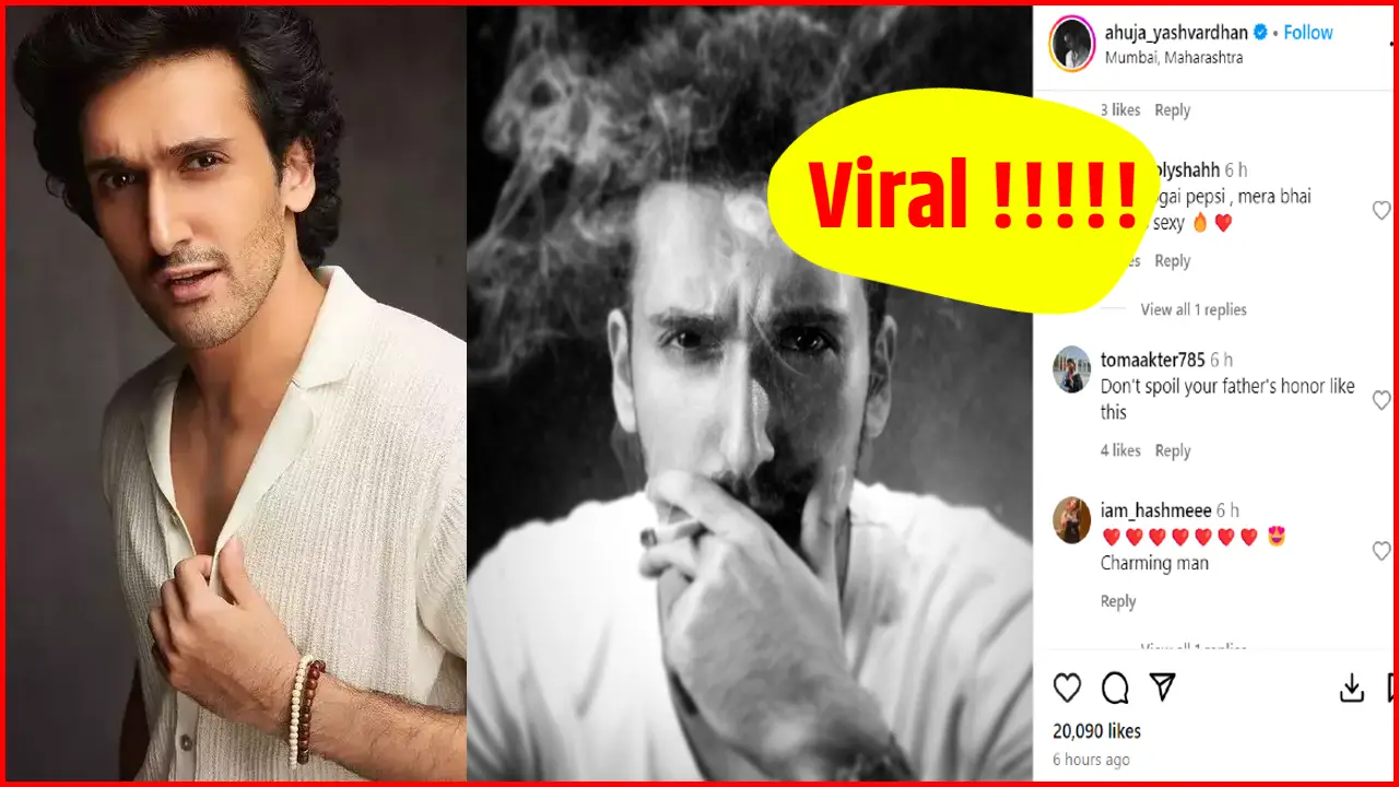 Govinda के बेटे ने शेयर की सिगरेट पीते हुए तस्वीर, फैंस के बिच तस्बीर हुयी वायरल